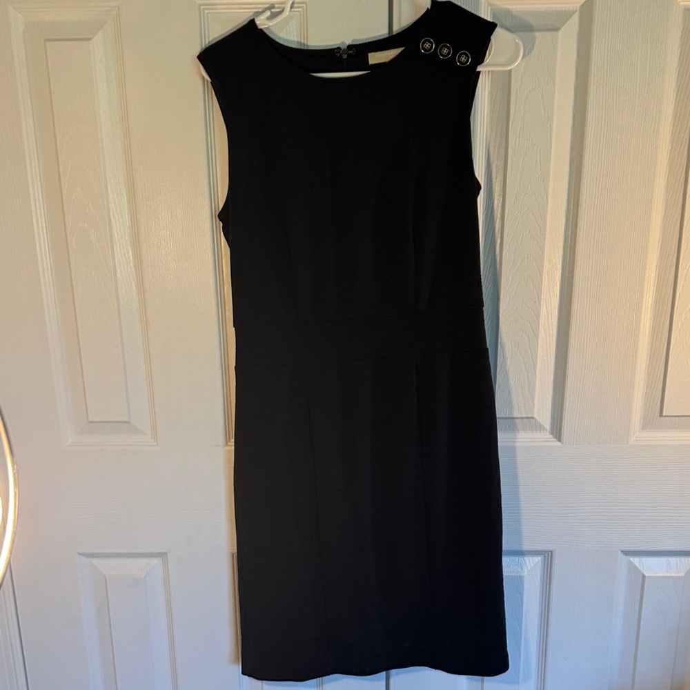 Banana Republic Elegant Navy Sleeveless Dress